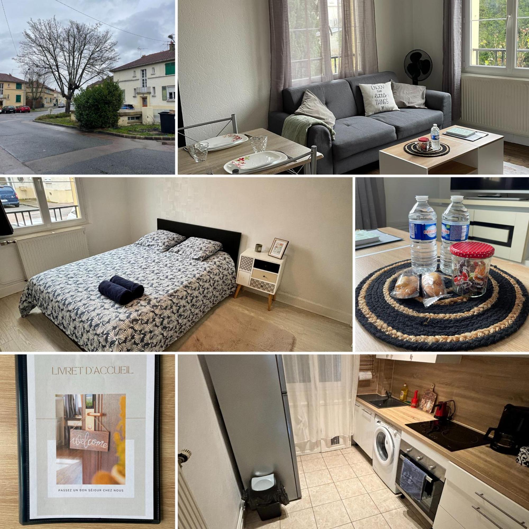 Logement Calme + Stationnement Troyes Dış mekan fotoğraf